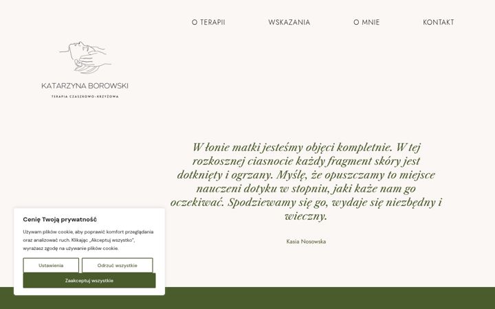 Screenshot of katarzynaborowski.pl
