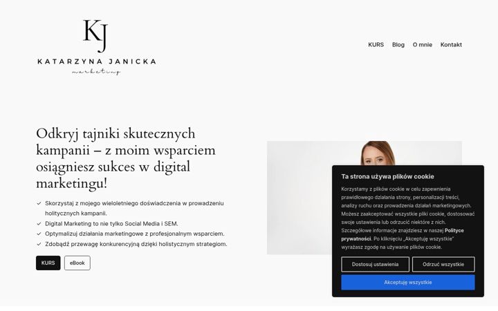 Screenshot of katarzynajanicka.com.pl