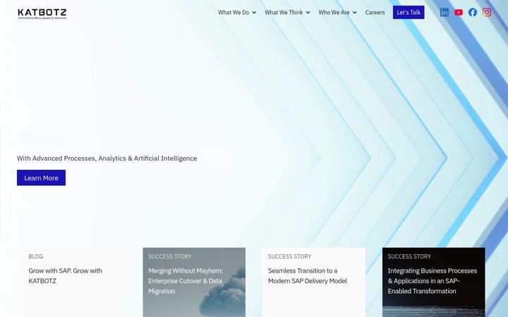 Screenshot of katbotz.com