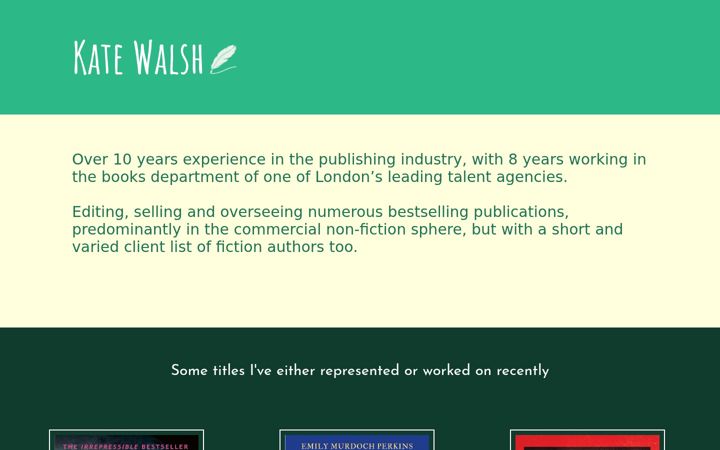 Screenshot of kateawalsh.co.uk