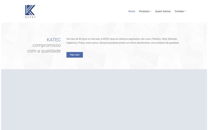 Screenshot of katec.com.br