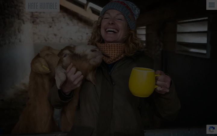 Screenshot of katehumble.com
