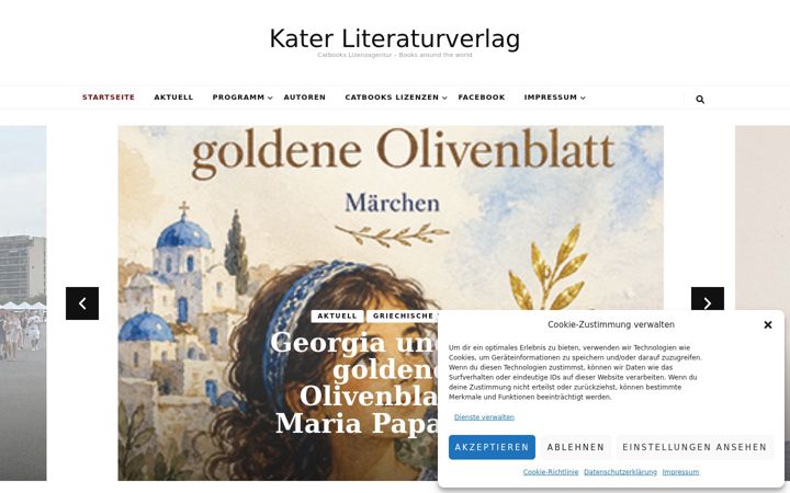 Screenshot of kater-buch.de