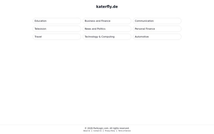 Screenshot of katerfly.de