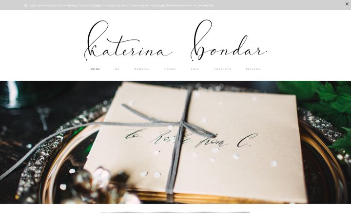 Screenshot of katerinabondar.de