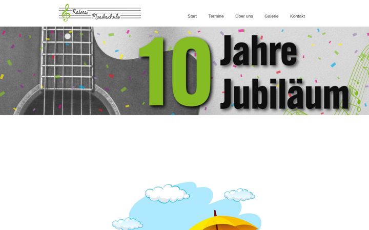 Screenshot of katers-musikschule.de