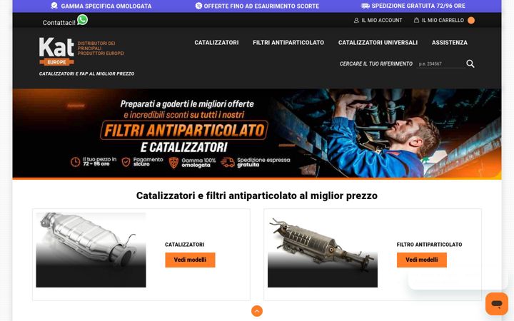 Screenshot von kateurope.it