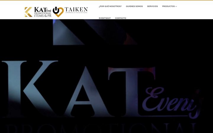 Screenshot of katevents.es