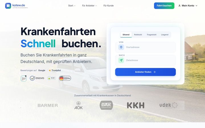 Screenshot of katew.de