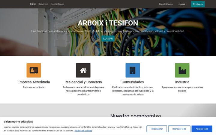 Screenshot of katex.es