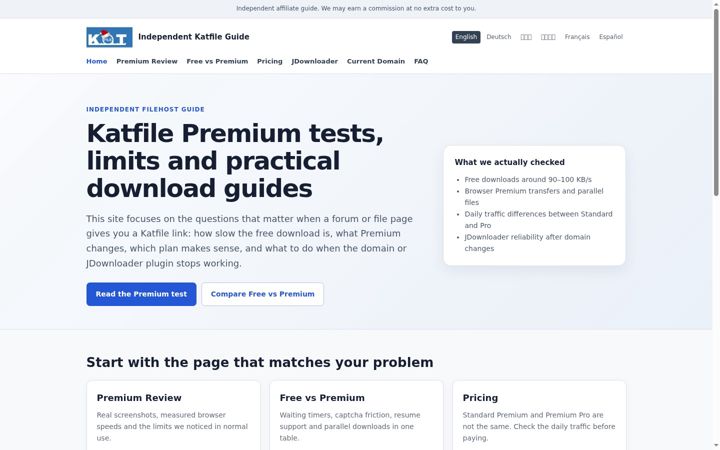 Screenshot of katfilepremiumpro.com