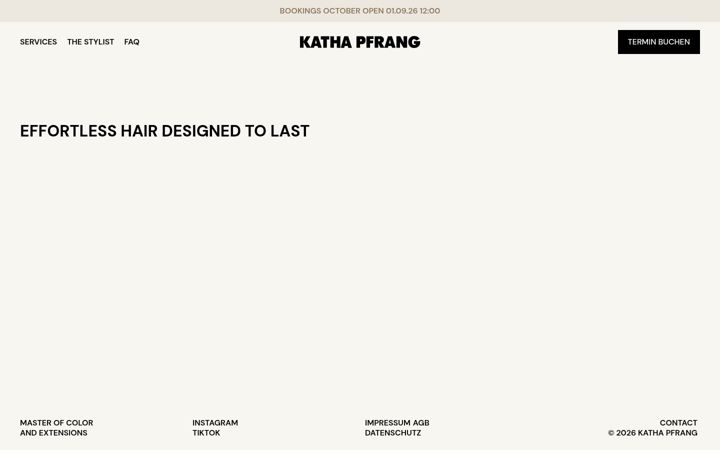 Screenshot of kathapfrang.de