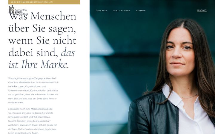 Screenshot of katharina-bickel.de