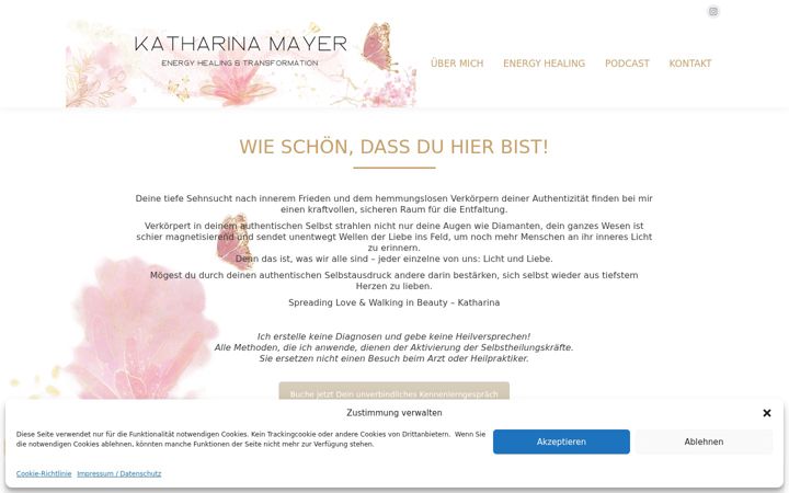 Screenshot of katharina-mayer.com