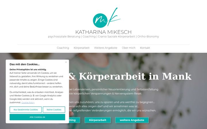 Screenshot of katharina-mikesch.at