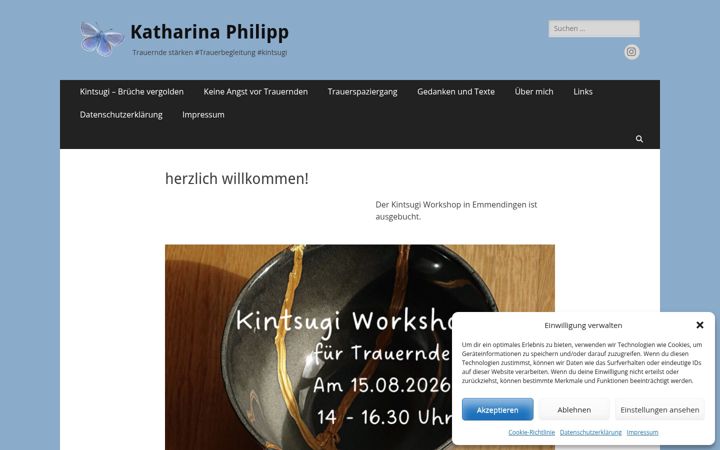 Screenshot of katharina-philipp.de