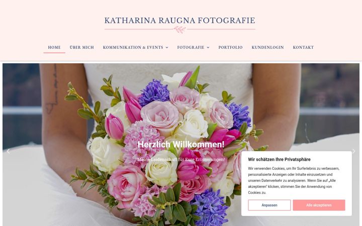Screenshot of katharina-raugna-fotografie.at