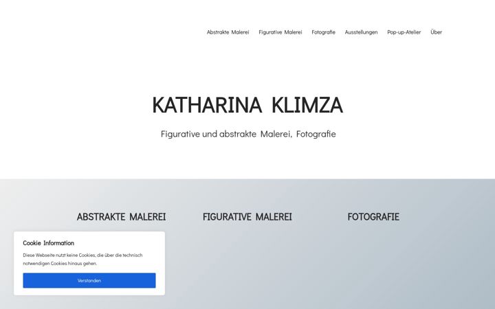 Screenshot of katharinaklimza.de