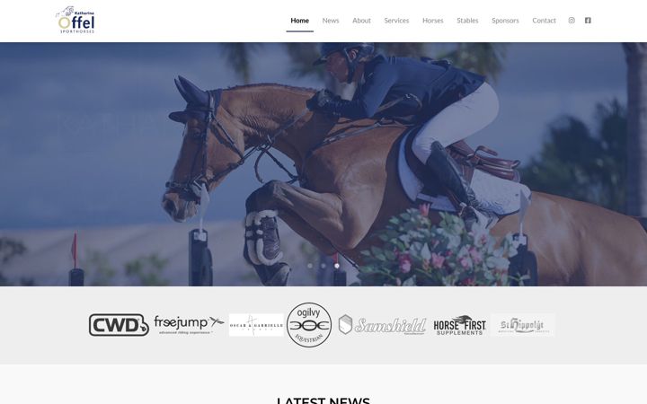 Screenshot of katharinaoffel.com