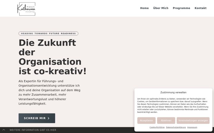 Screenshot of katharinapietsch.com