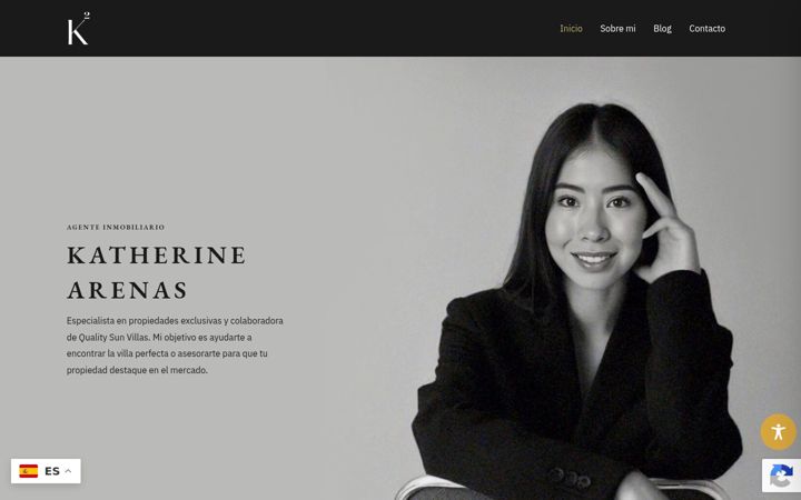 Screenshot of katherinearenas.es