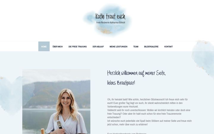 Screenshot of kathi-traut-euch.de