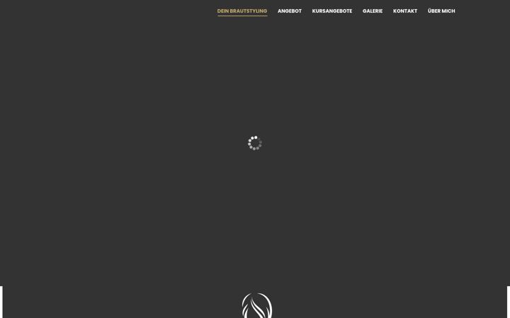 Screenshot of kathis-brautstyling.de