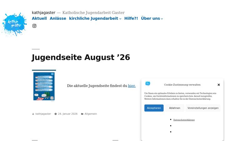 Screenshot of kathjagaster.ch