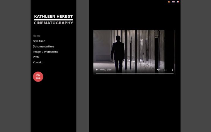Screenshot of kathleenherbst.com