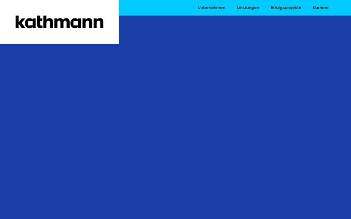 Screenshot of kathmann-bau.de