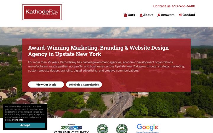 Screenshot of kathoderay.com