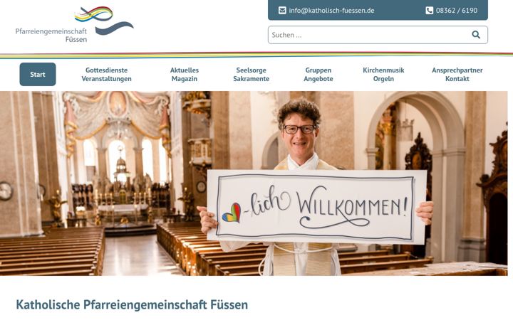 Screenshot of katholisch-fuessen.de