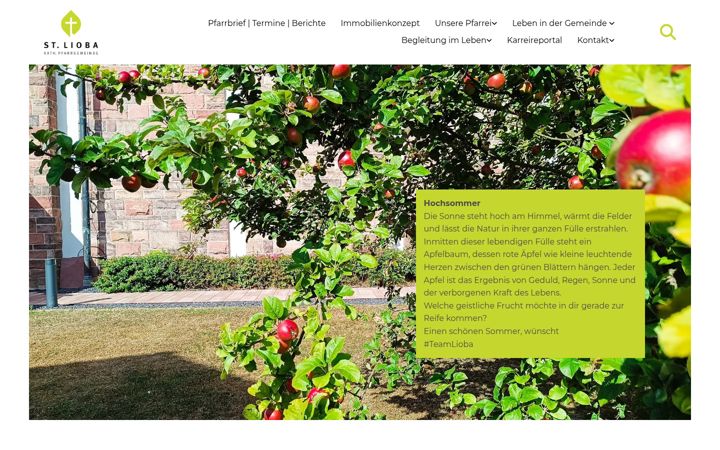 Screenshot of katholische-kirche-petersberg.de