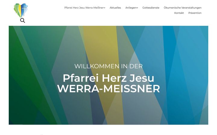 Screenshot of katholische-kirche-werra-meissner.de