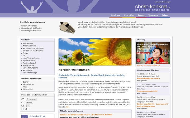 Screenshot of katholische-seminare.de