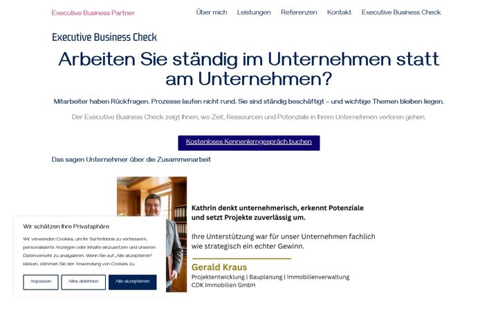 Screenshot of kathrin-heidelmeier.de
