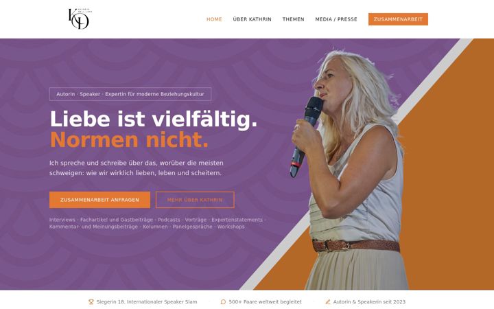 Screenshot of kathrindelllenz.de
