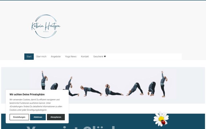 Screenshot of kathrinhuertgen.de