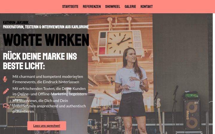 Screenshot of kathrinjakubik.de