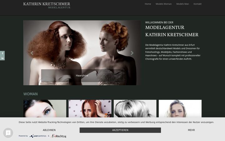 Screenshot of kathrinkretschmer.de
