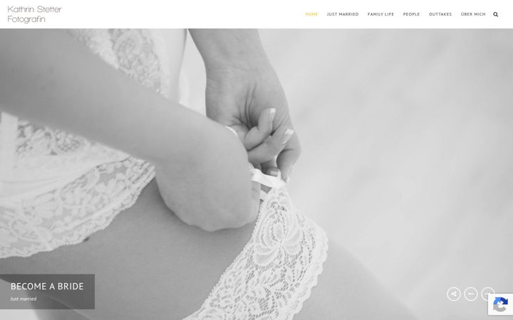 Screenshot of kathrinstetter.de