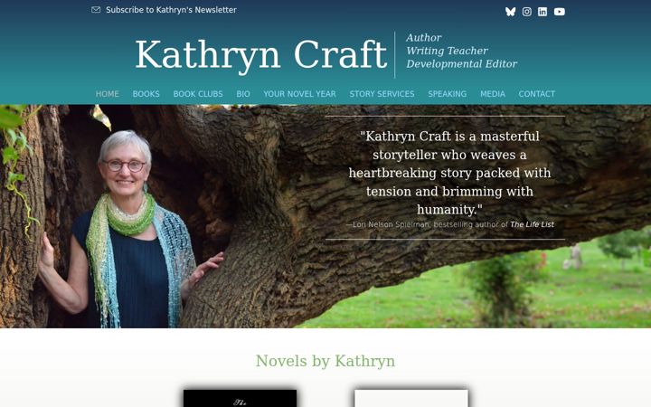 Screenshot of kathryncraft.com