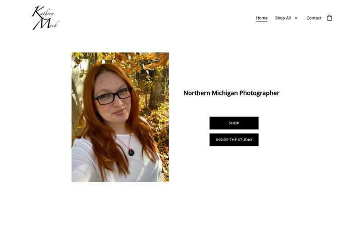 Screenshot of kathrynmack.com