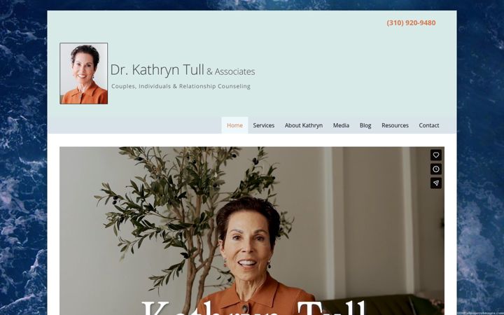 Screenshot of kathryntull.com