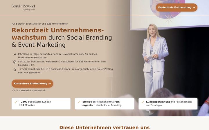 Screenshot of kathy-groh.com