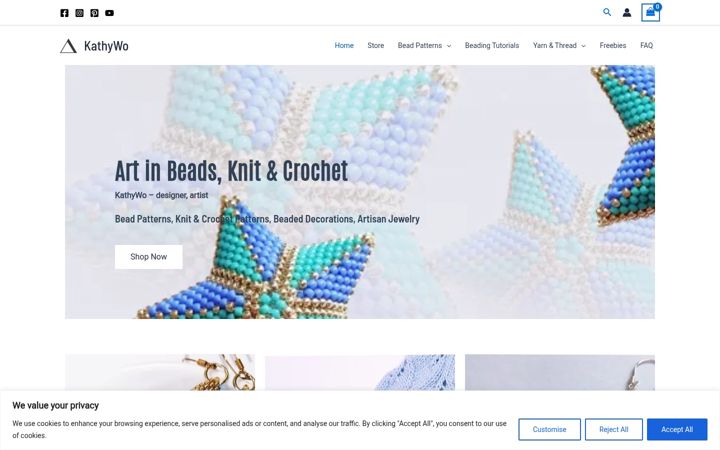 Screenshot of kathywo.com