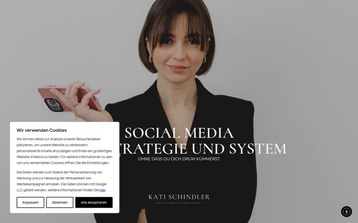 Screenshot of kati-schindler.de