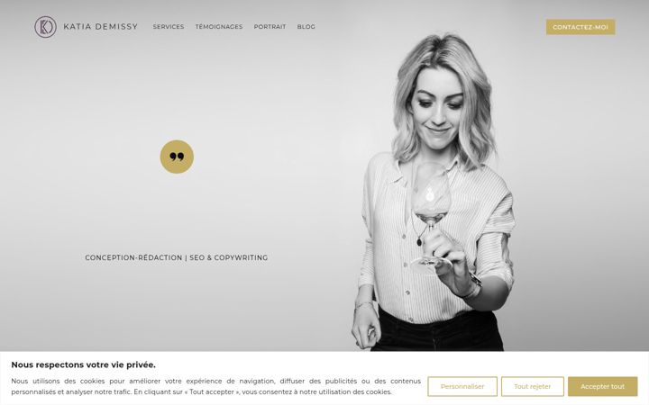Screenshot of katia-demissy.com