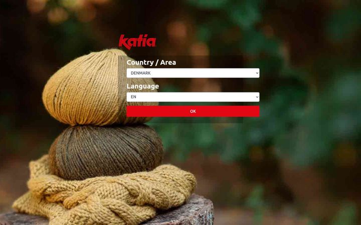 Screenshot of katia.com