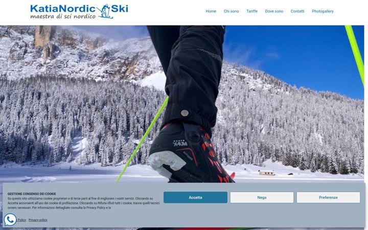 Screenshot of katianordicski.altervista.org